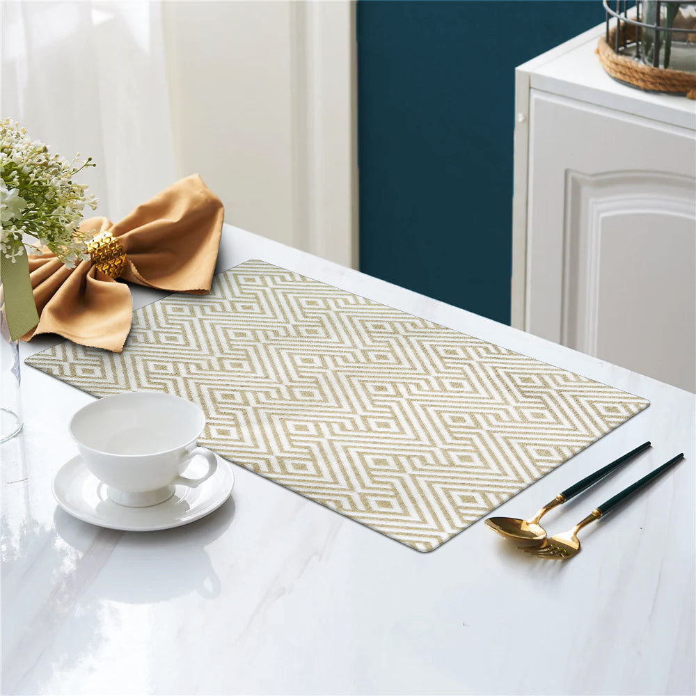Majestic Bonanza Sand brown Table Mats