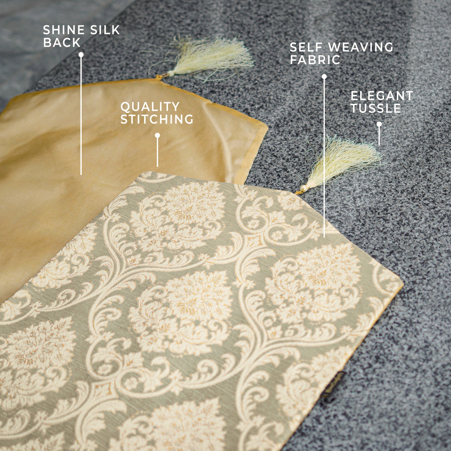 Carlson Ash Brown Table Runner