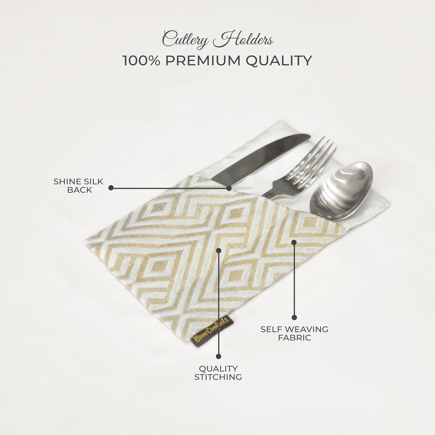 Majestic Bonanza Sand Brown Cutlery Holder