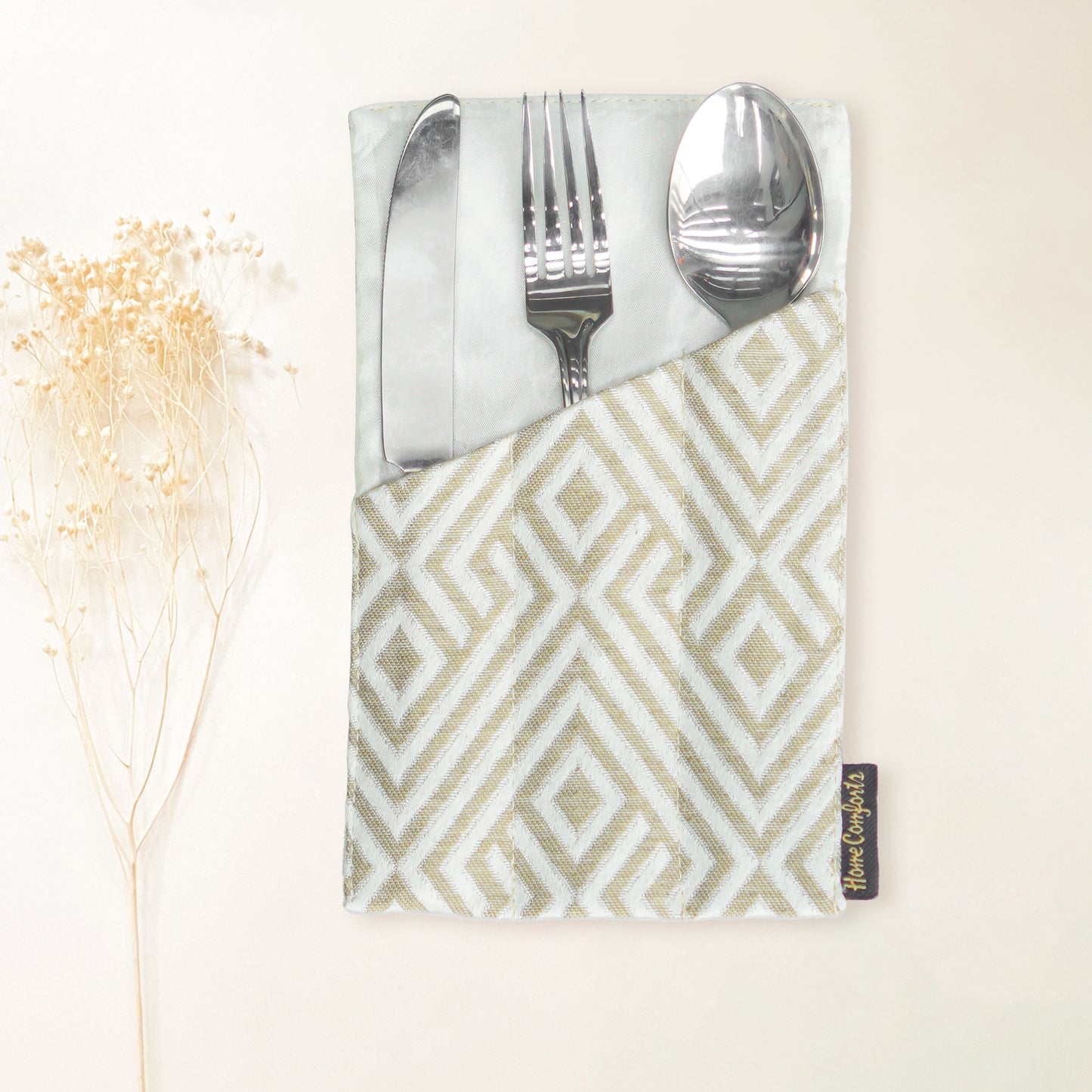 Majestic Bonanza Sand Brown Cutlery Holder