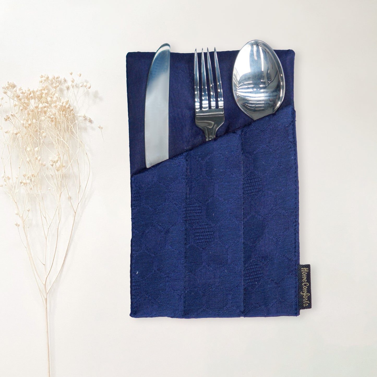 Juniper Leaf Mystic Blue Cutlery Holder