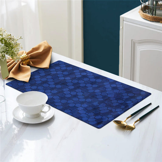 Juniper Leaf Mystic Blue Table Mats