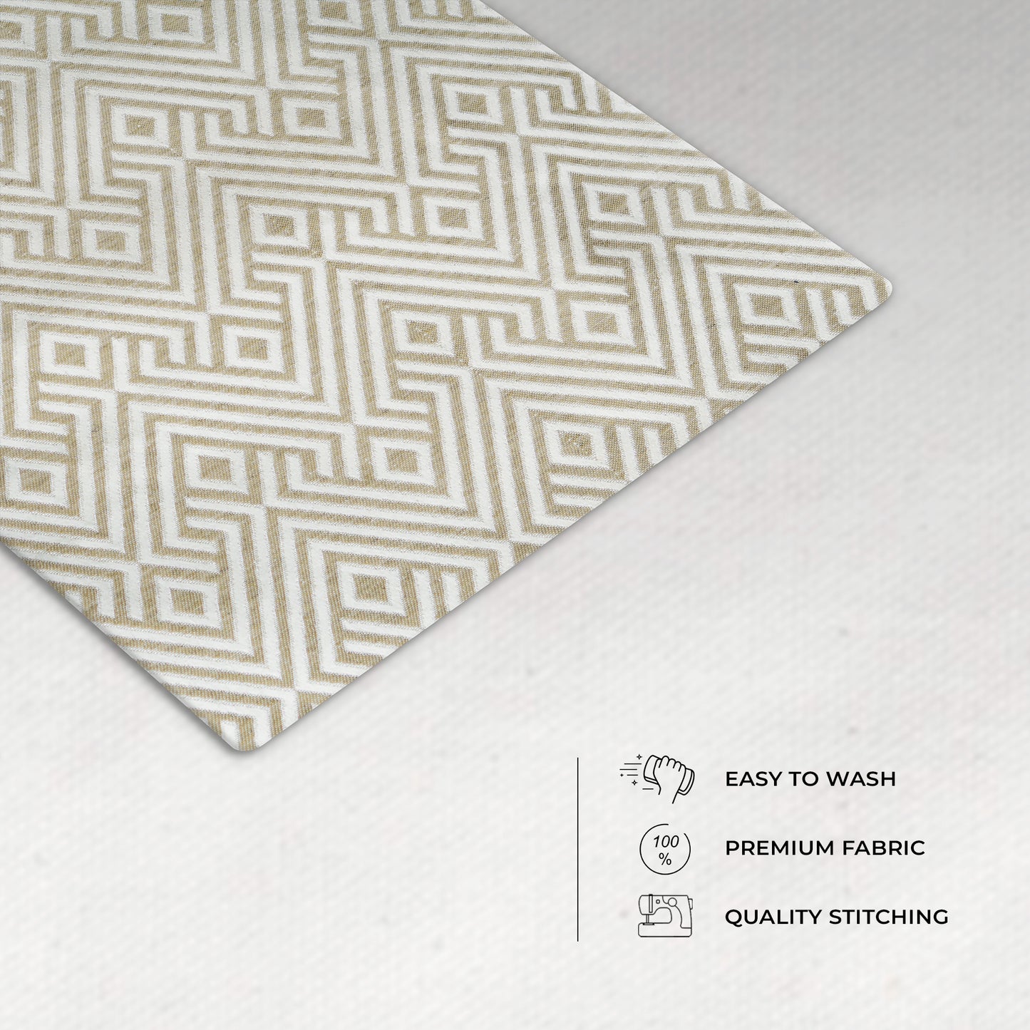 Majestic Bonanza Sand brown Table Mats