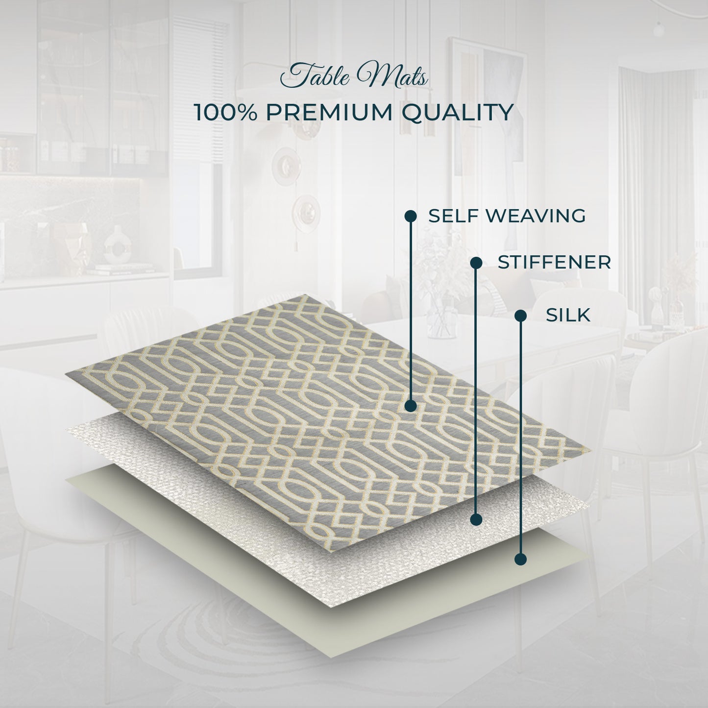 Carlson Ash Brown Table Mats