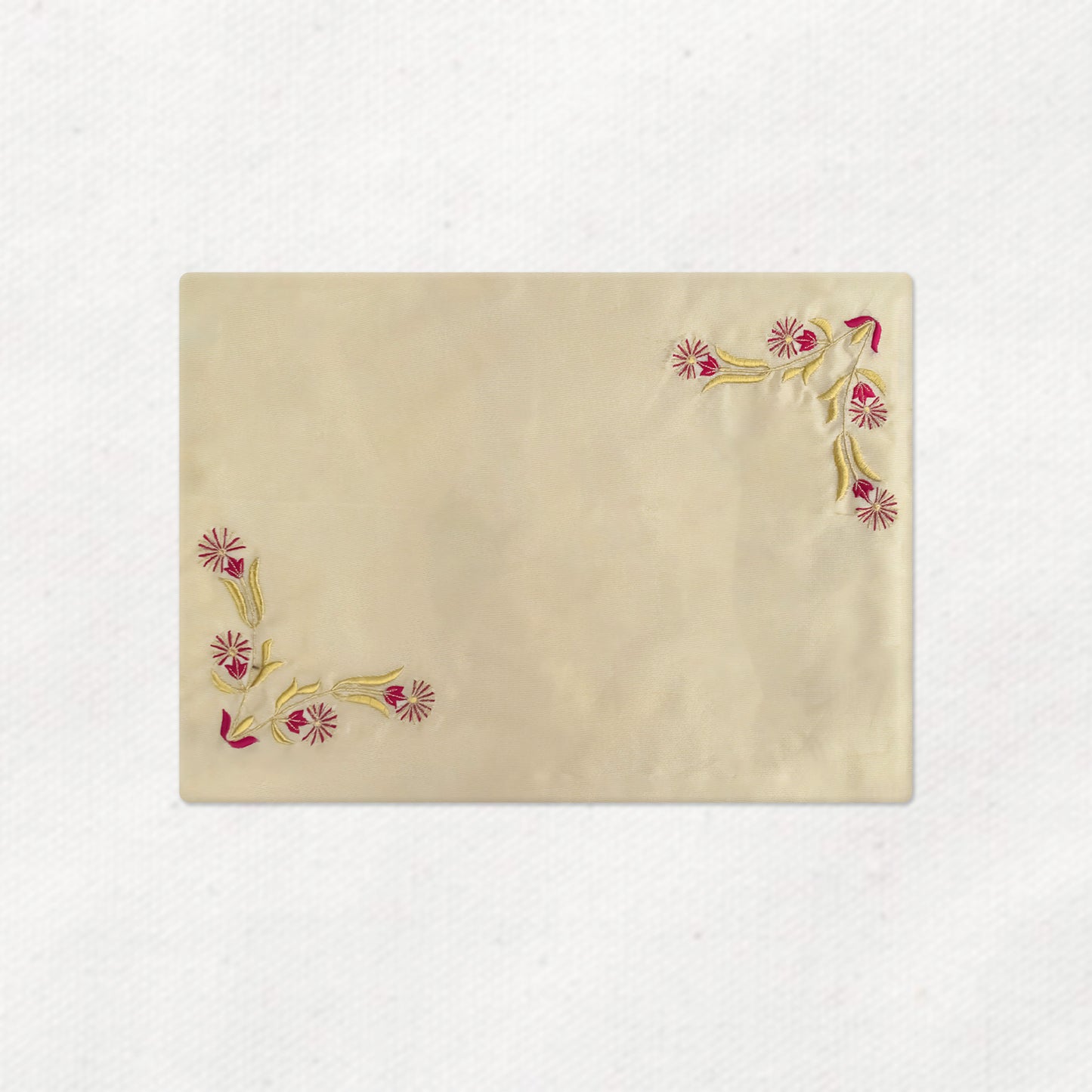 Daffodil Skin Tissue Embroidered Table Mats