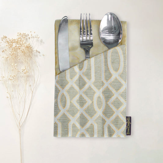 Carlson Ash Brown Cutlery Holder