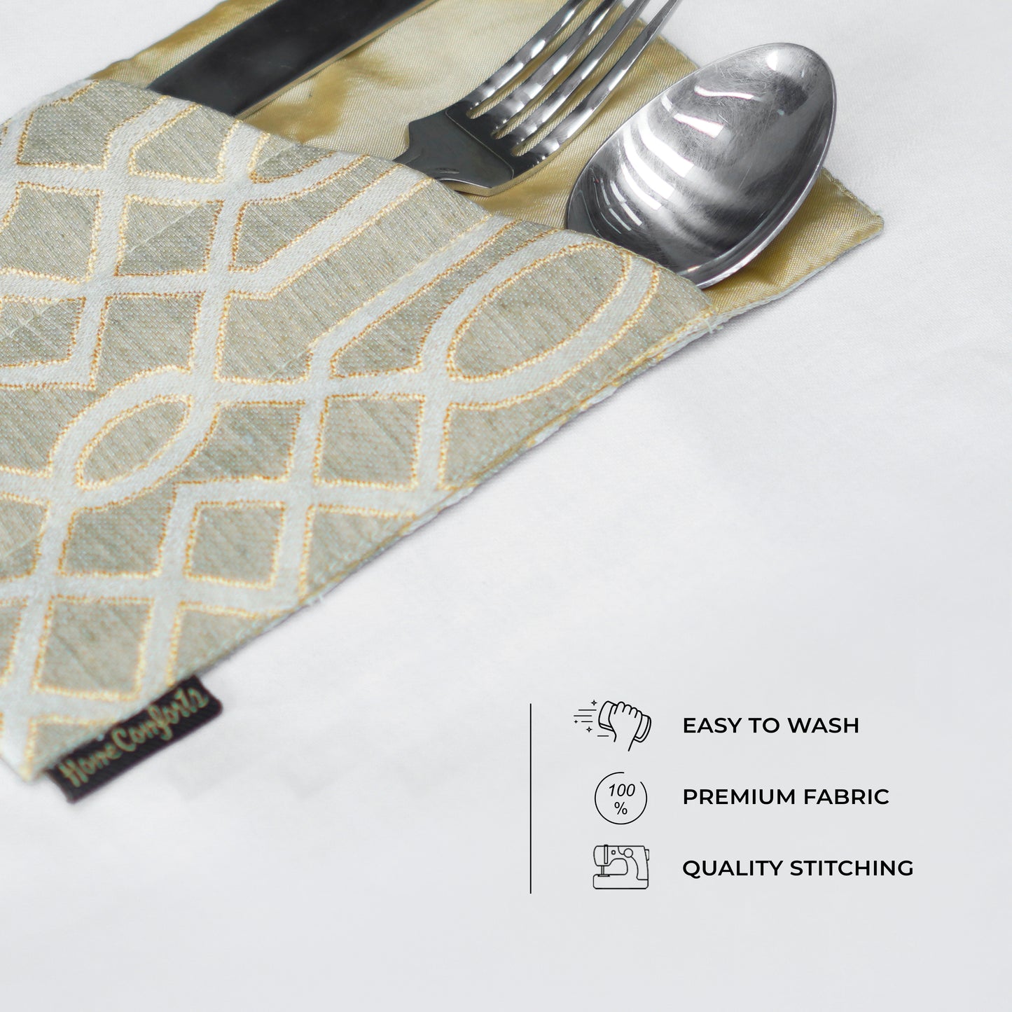 Carlson Ash Brown Cutlery Holder