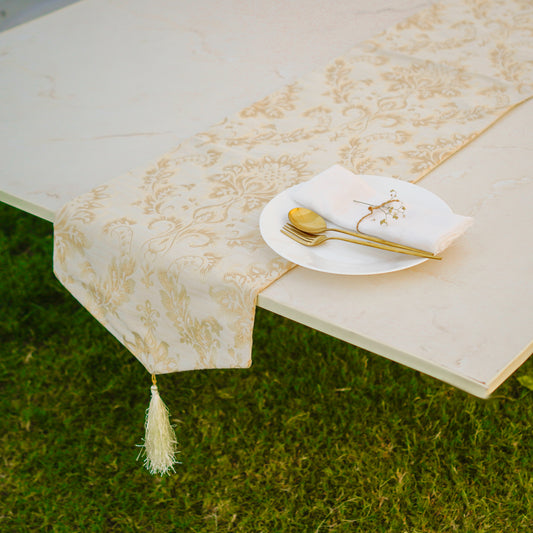 Majestic Bonanza Stella Textured Table Runner