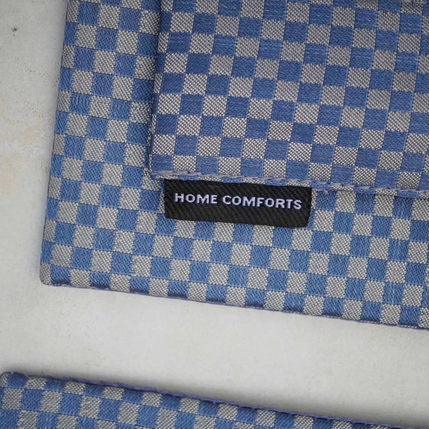 Regal Check Royal Blue Table Set