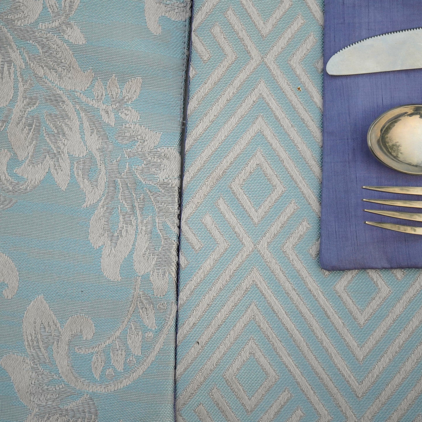 Majestic Bonanza Ice Blue Table Set