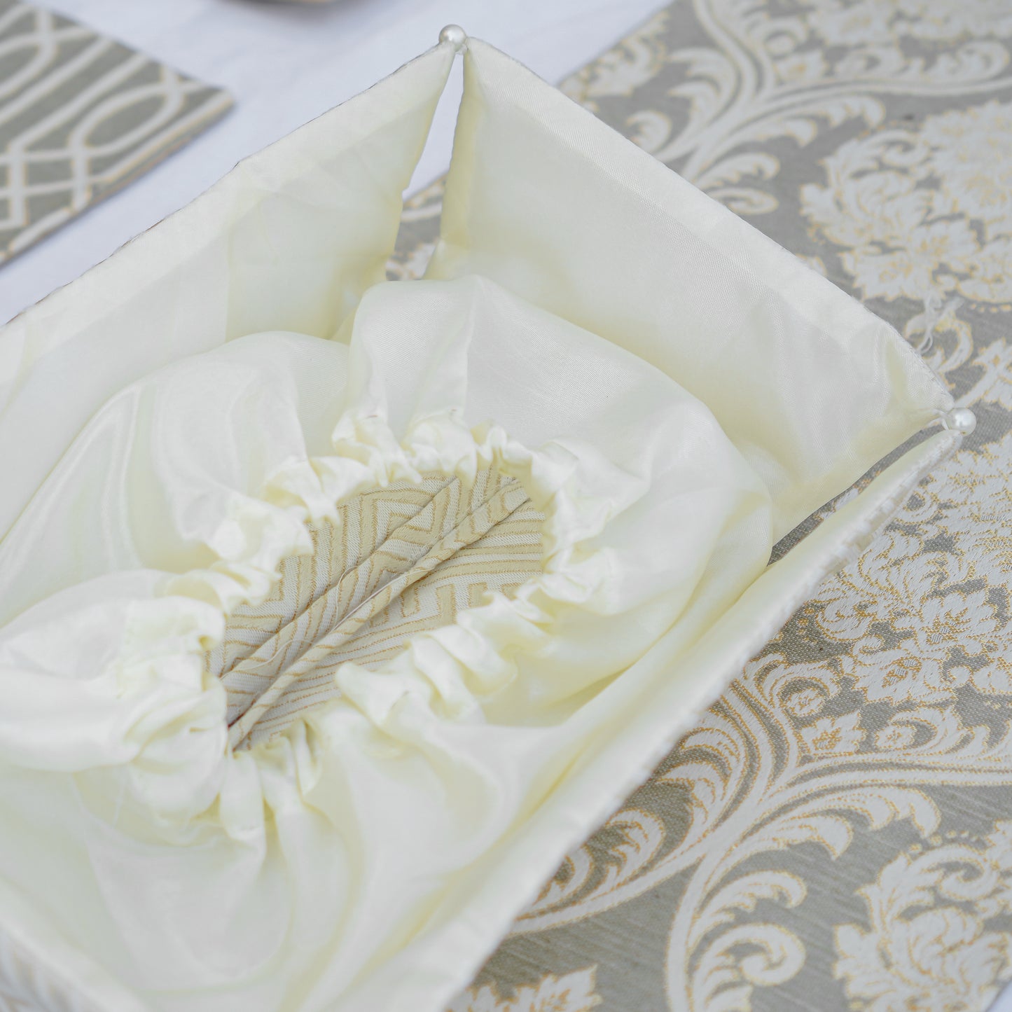 Carlson Ash Brown Tissue Box
