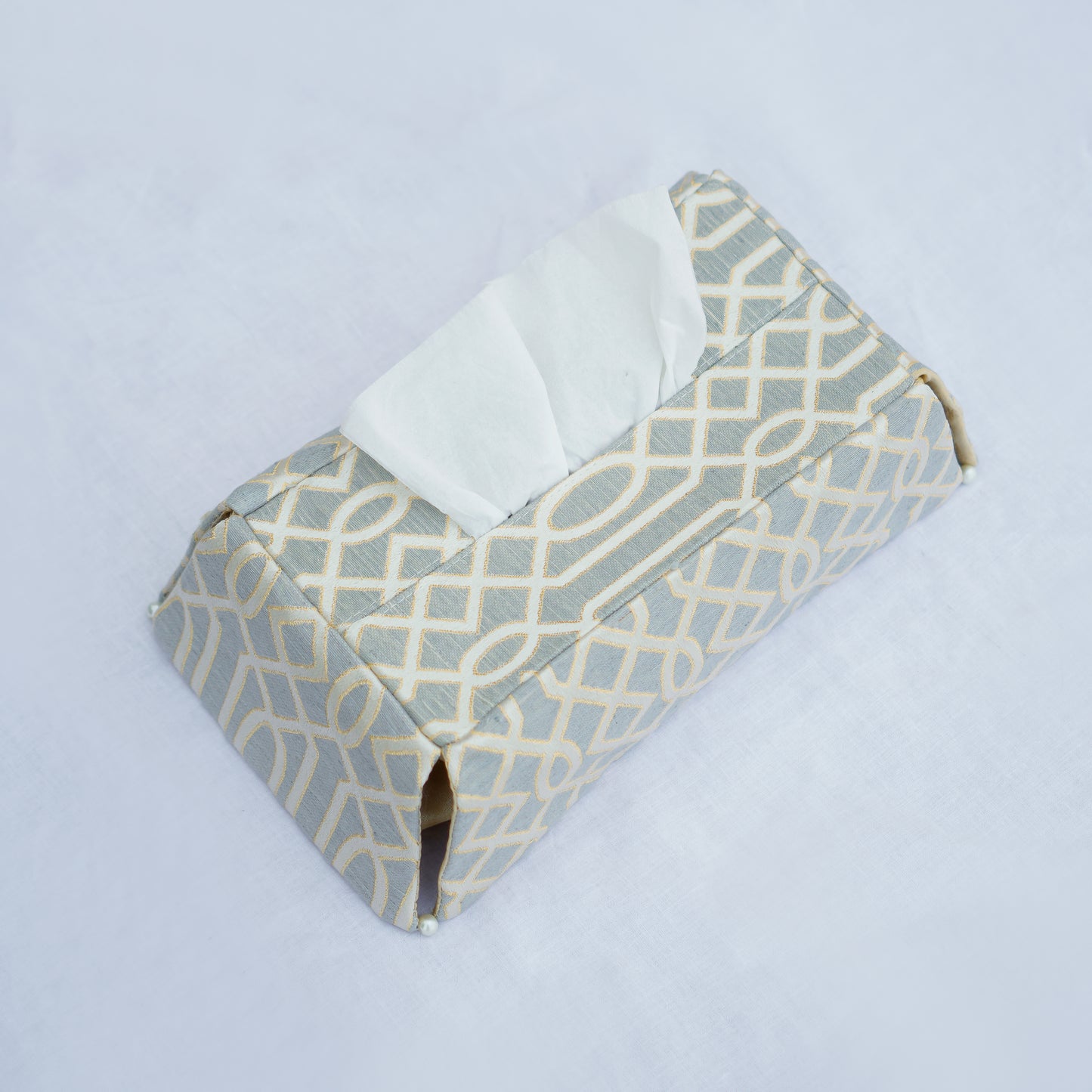 Carlson Sand Grey Tissue Box