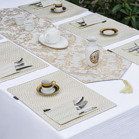 Majestic Bonanza Stella textured Table Set
