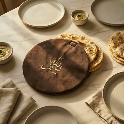Velvet Embroidered Roti Pouch