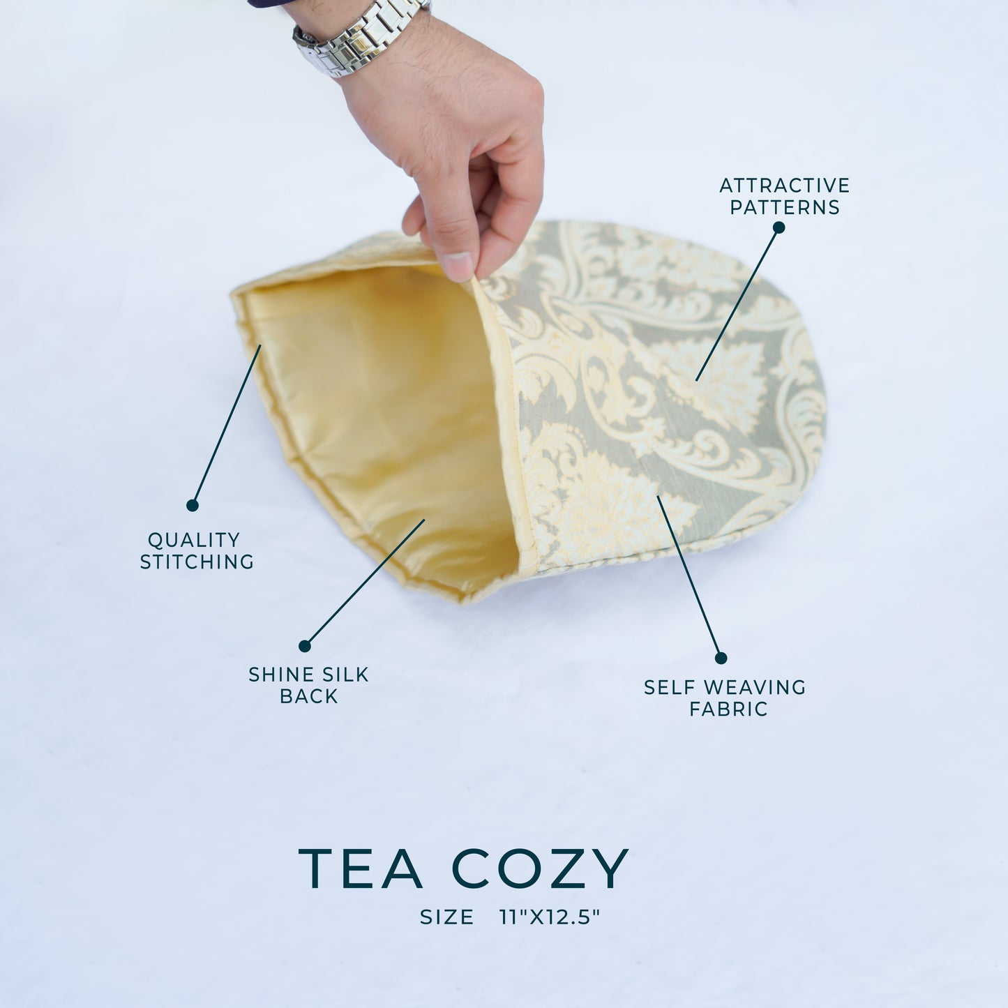 Carlson Ash Brown Tea Cozy