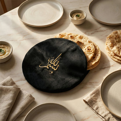 Velvet Embroidered Roti Pouch