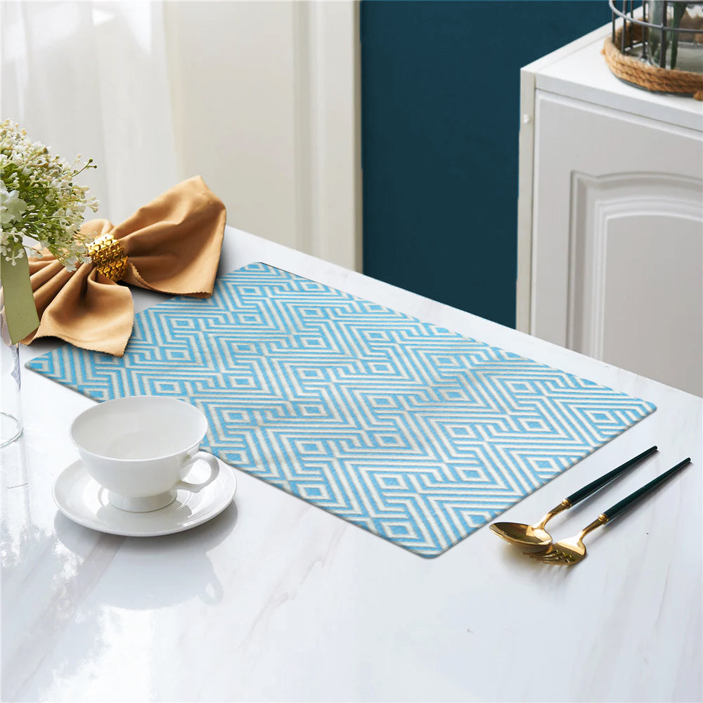 Majestic Bonanza Pearl Blue Table Mats