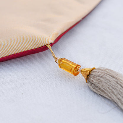 Daffodil Tissue Skin Embroidered Table Set