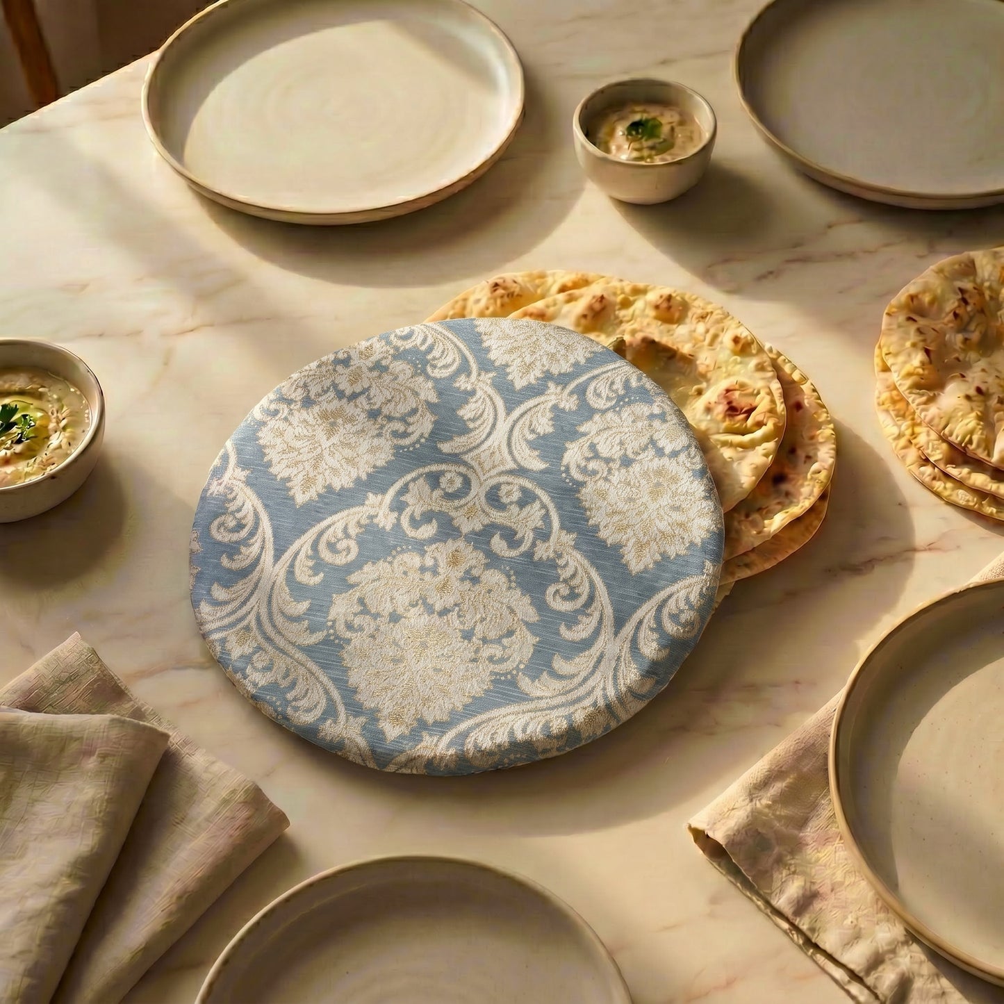 Carlson Sand Grey Roti Pouch