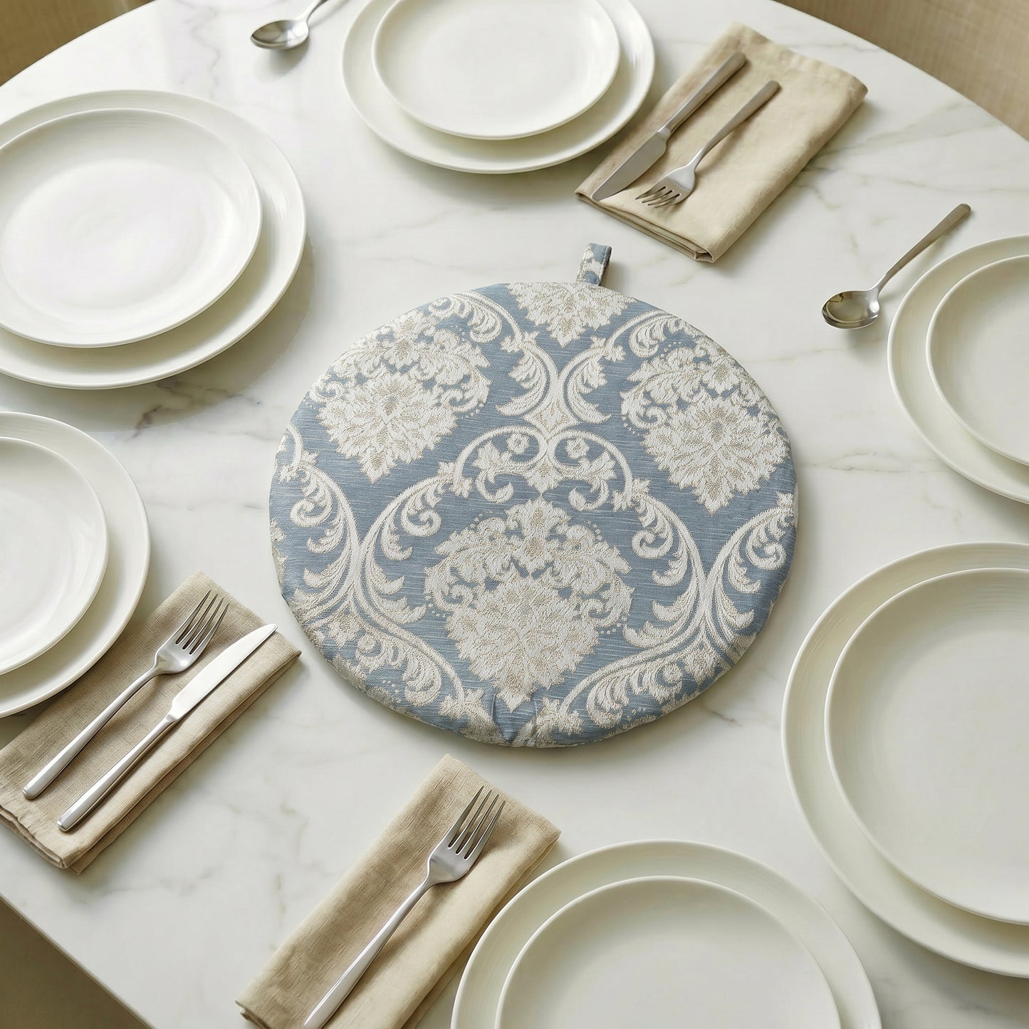 Carlson Sand Grey Roti Pouch