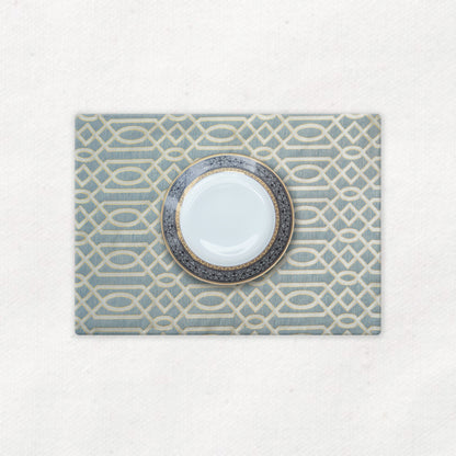 Carlson Sand Grey Table Mats