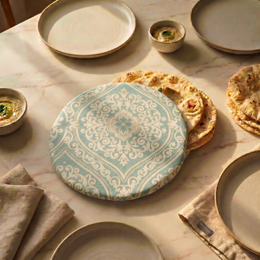 Tribal Luxe Mint Green Roti Pouch