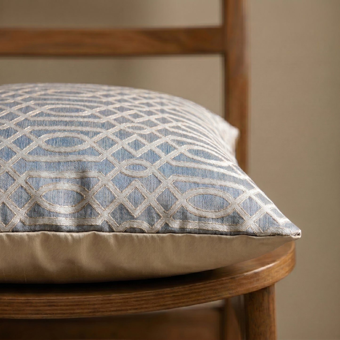 Carlson Sand Grey Cushion Cover