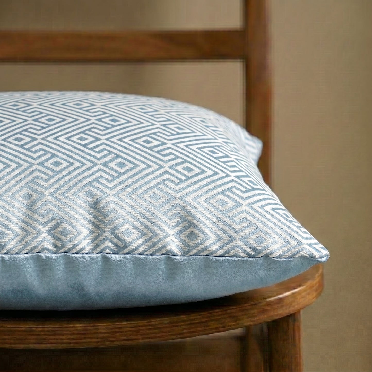 Majestic Bonanza Pearl Blue Cushion Cover