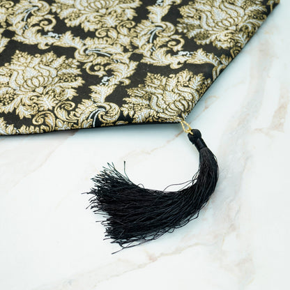 Midnight Noir Gold Table Set