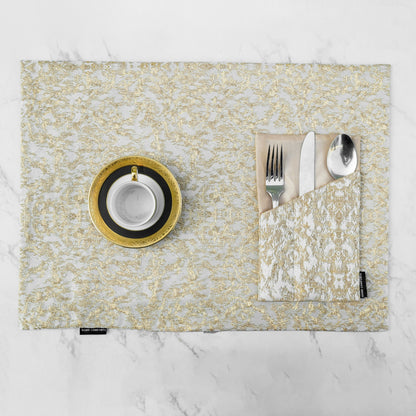 Zarmina Ivory Table Set