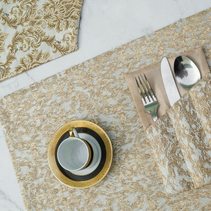 Zarmina Ivory Table Set