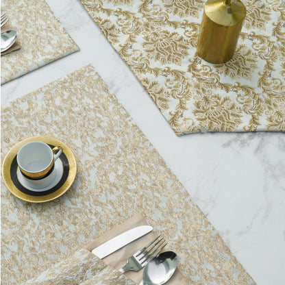 Zarmina Ivory Table Set
