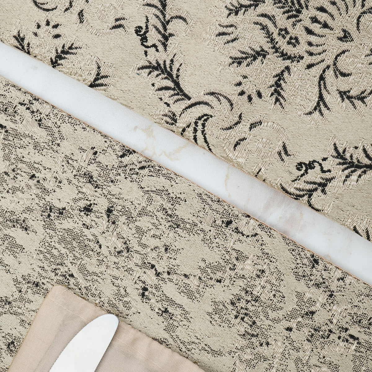 Almond Frost Beige Table Set