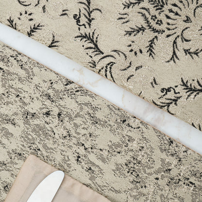 Almond Frost Beige Table Set