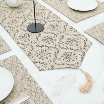 Almond Frost Beige Table Set