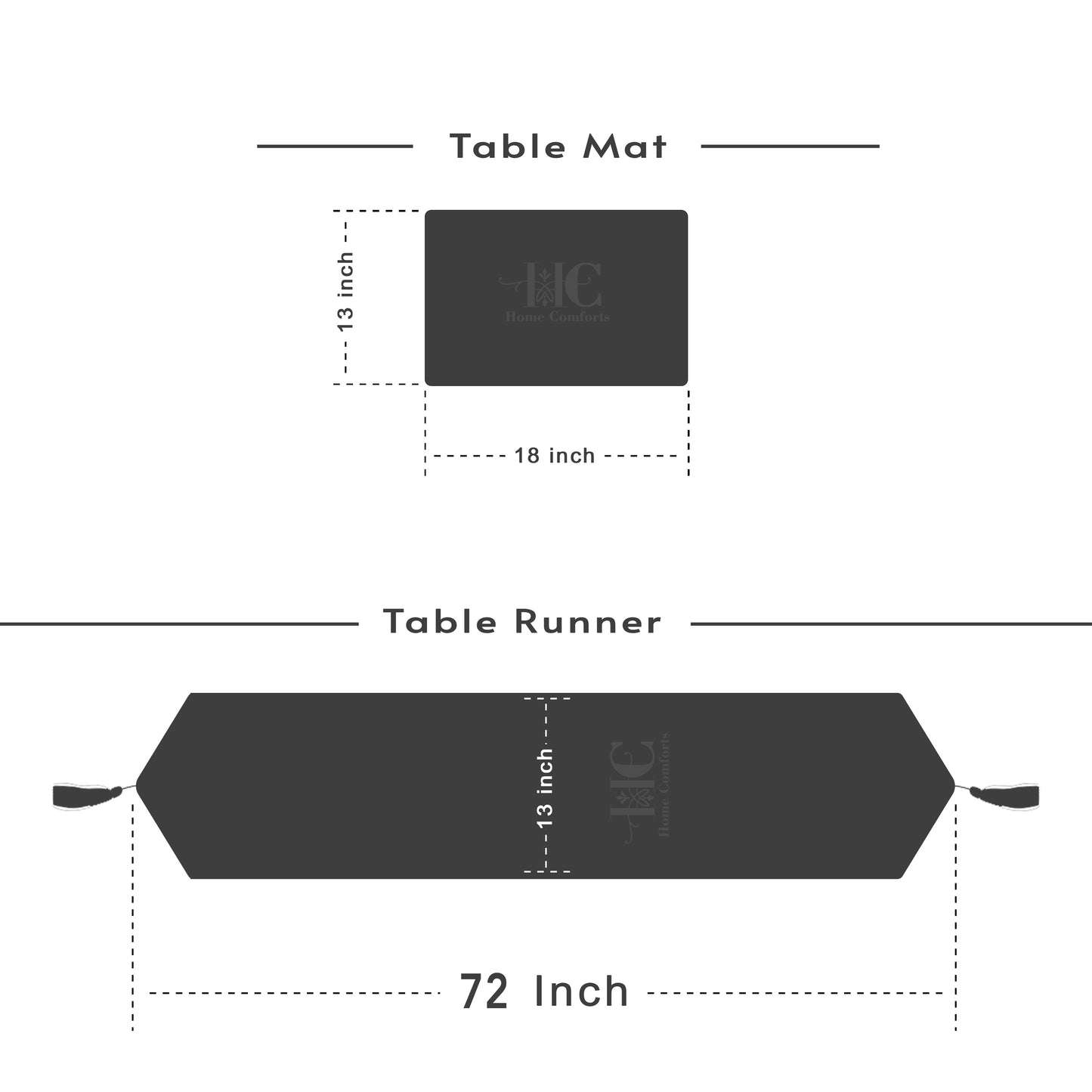 Daffodil Tissue Skin Embroidered Table Set