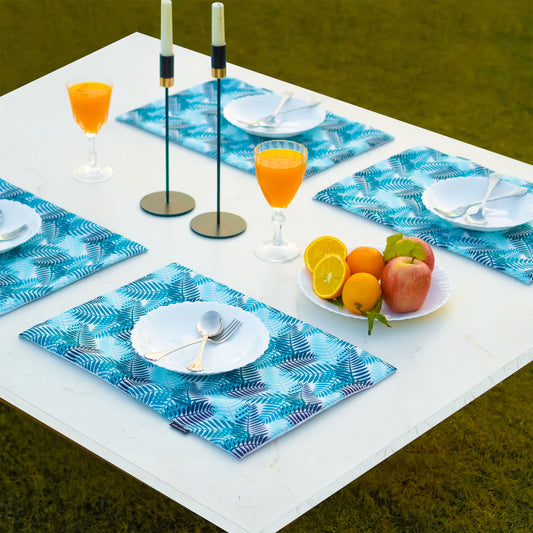 Ocean Breeze Leaves Table Mat