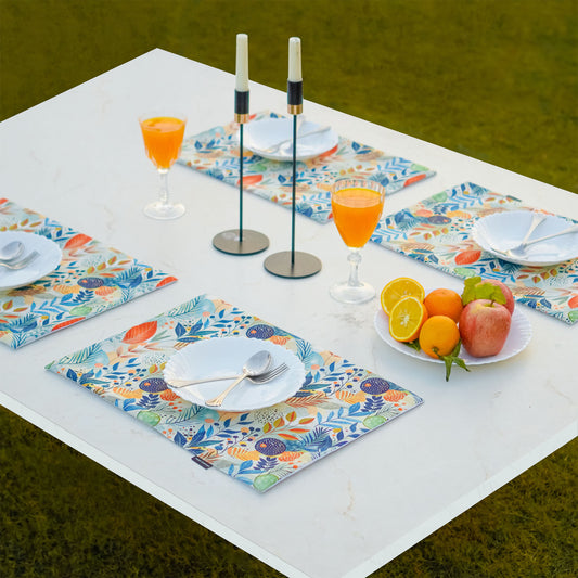 Autumnal Garden Glow Table Mat