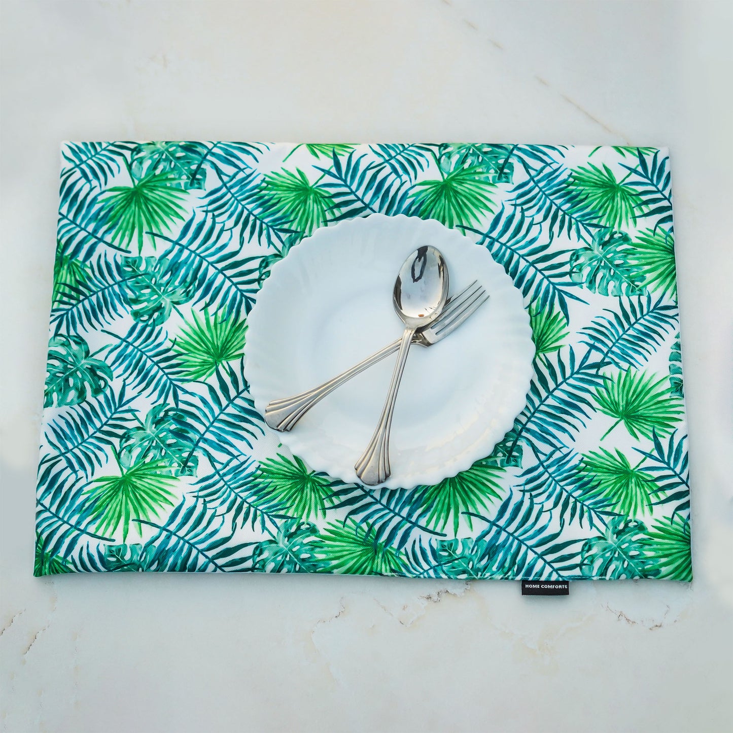 Tropical Leaf Haven Table Mat