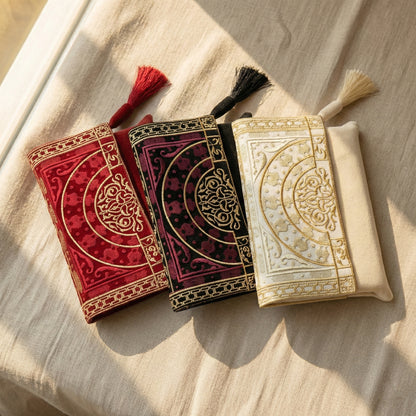 Mehraab-e-Rawdah Velvet Quran Cover