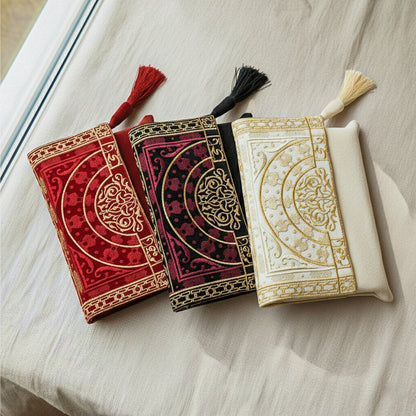 Mehraab-e-Rawdah Velvet Quran Cover