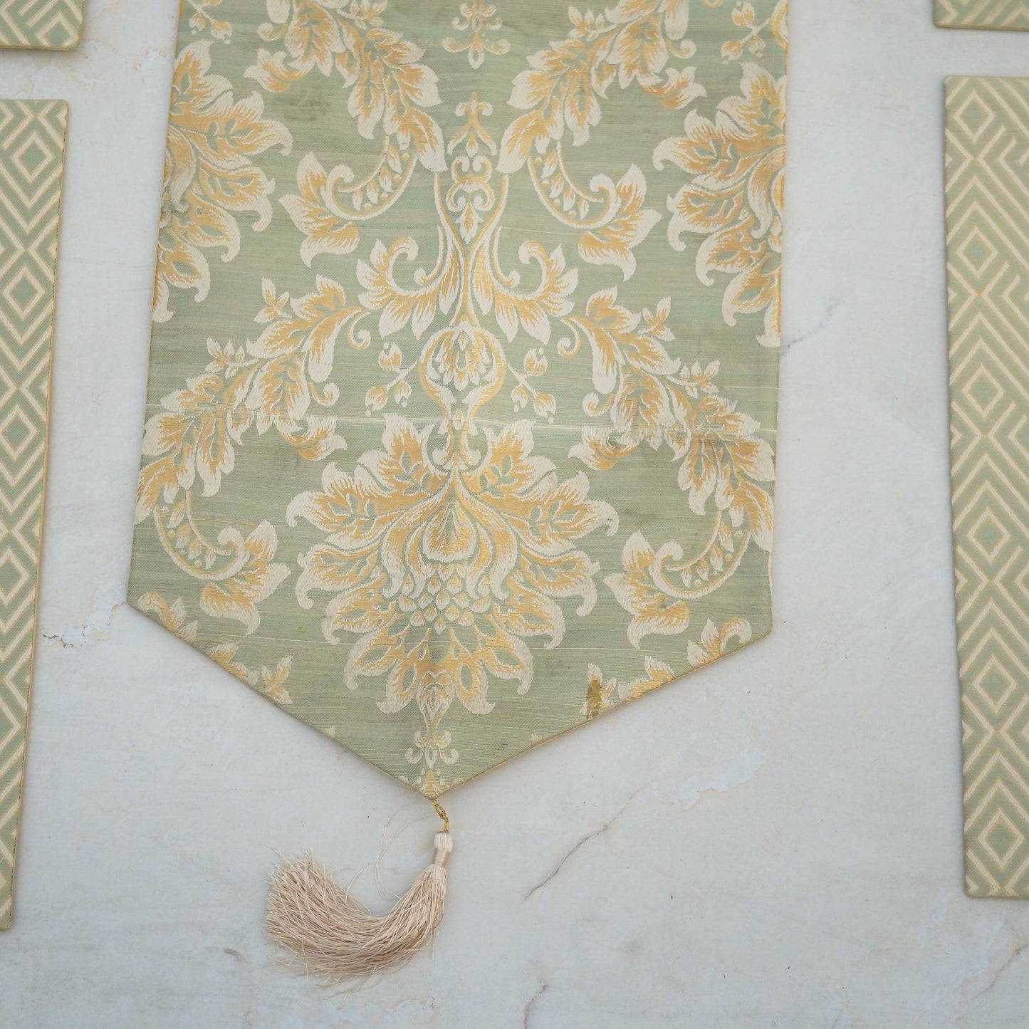 Majestic Bonanza Sage Green Table Set