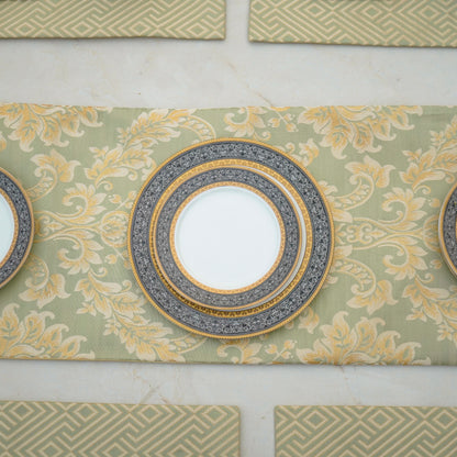 Majestic Bonanza Sage Green Table Set