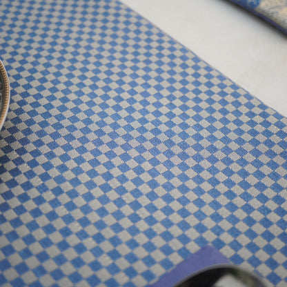 Regal Check Royal Blue Table Set