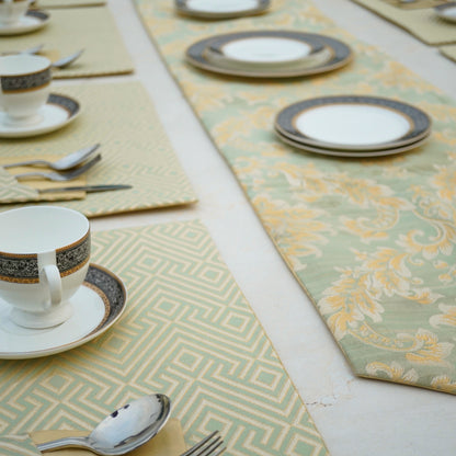 Majestic Bonanza Sage Green Table Set