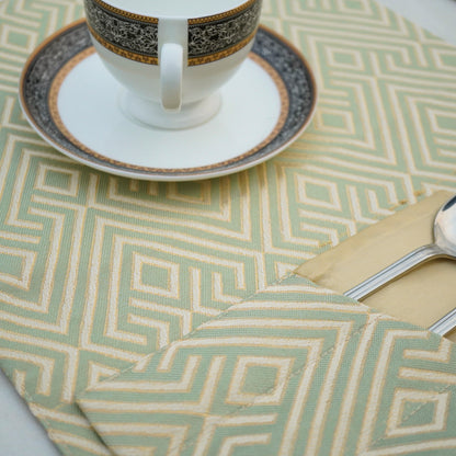 Majestic Bonanza Sage Green Table Set