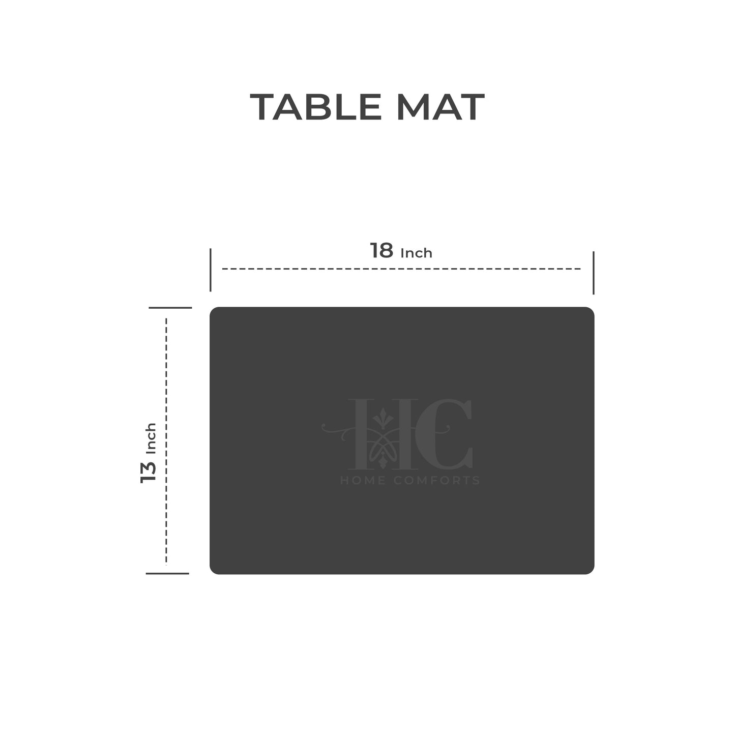 Juniper Leaf C-Green Table Mats