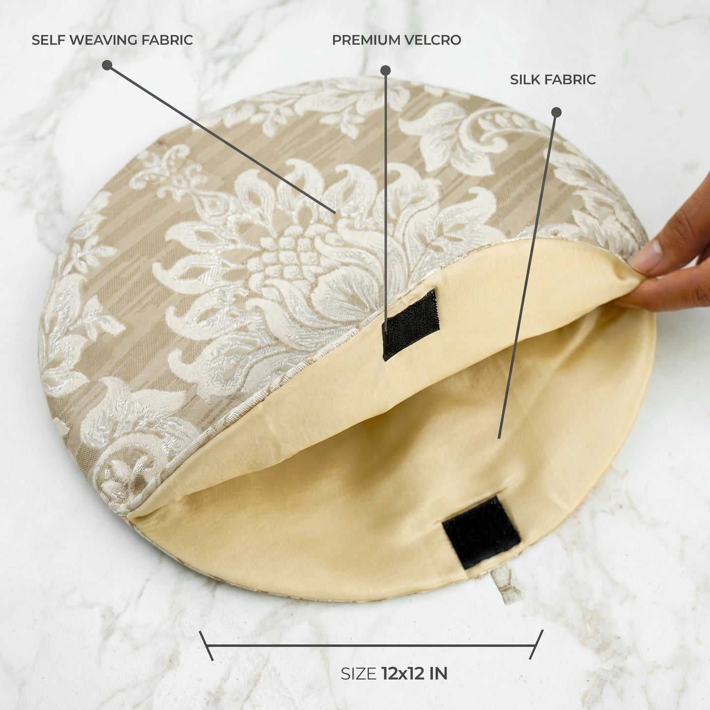 Majestic Bonanza Sand brown Roti Pouch
