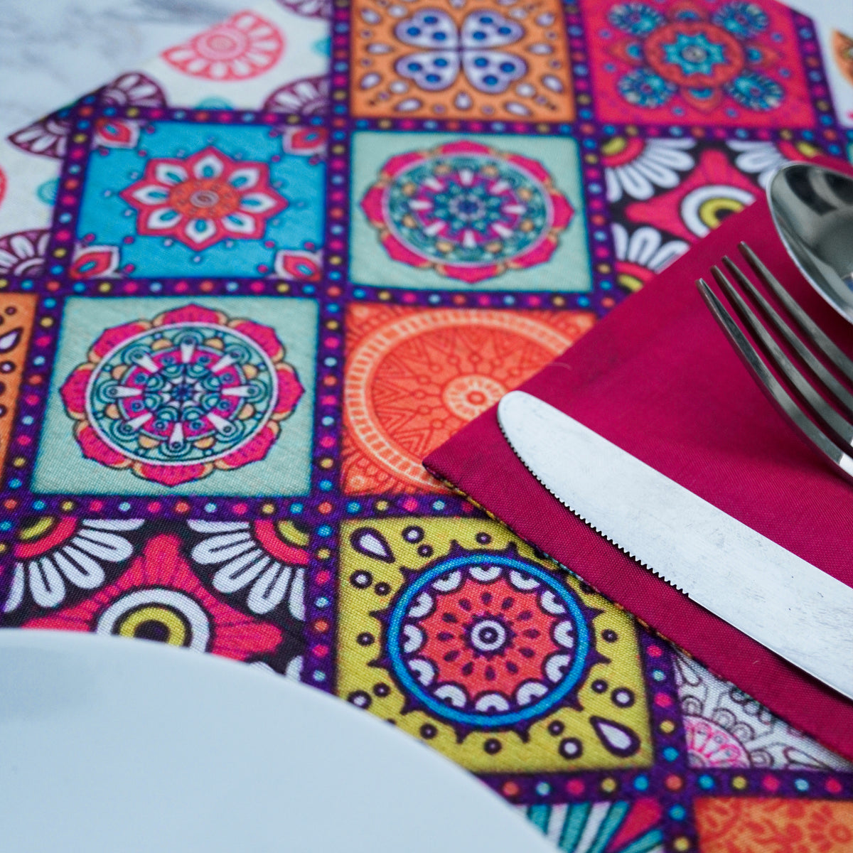 Ajrak Mosaic Heritage Table Set